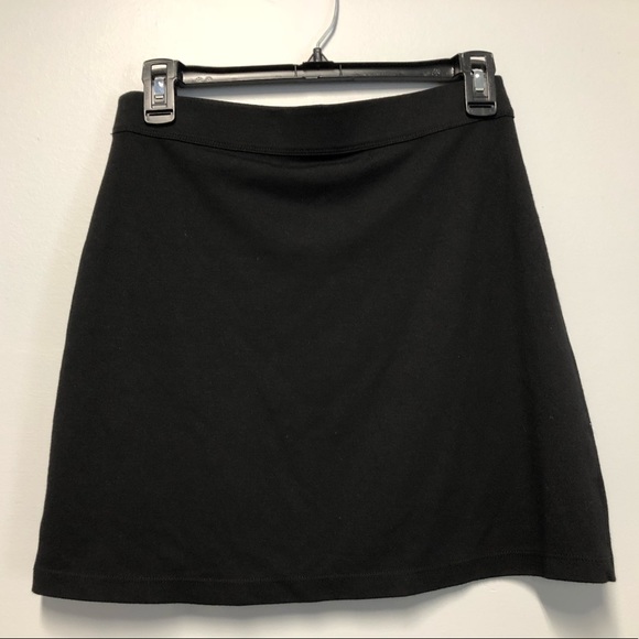 Black A-Line Mini Skirt - Picture 2 of 5
